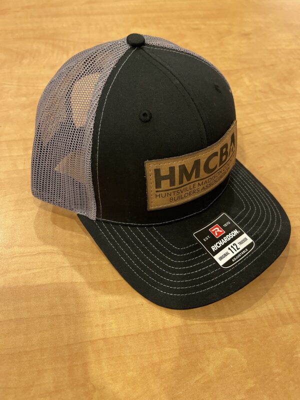 Dark Blue Hat with Grey Mesh - Image 2